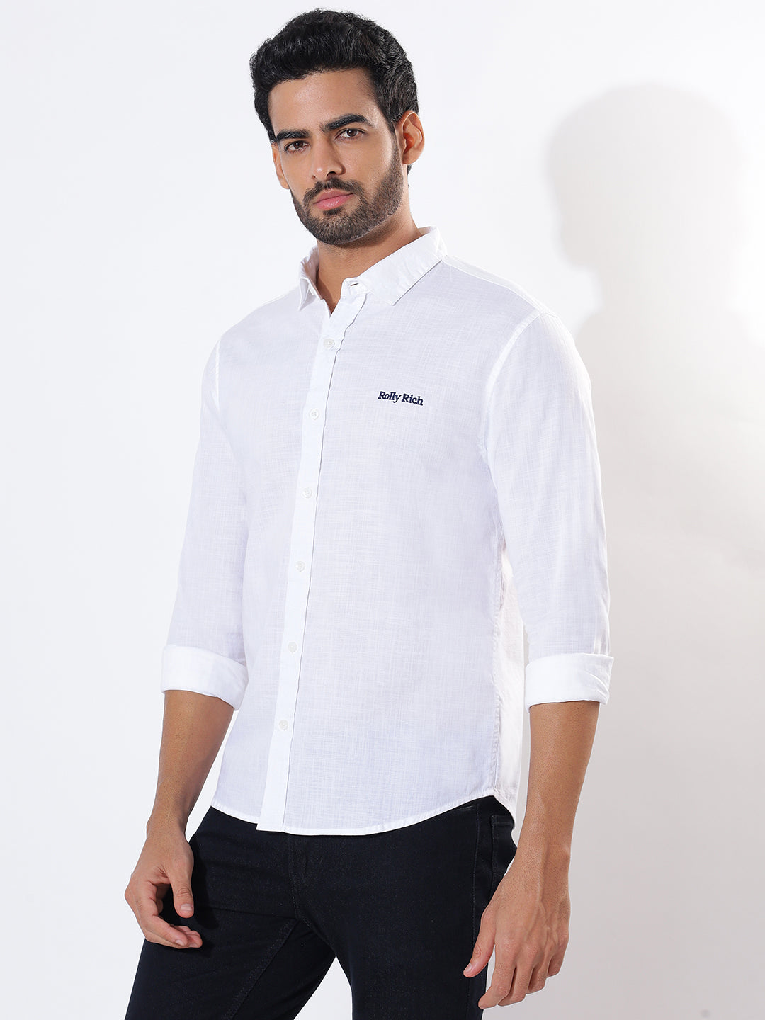 White Linen Shirt