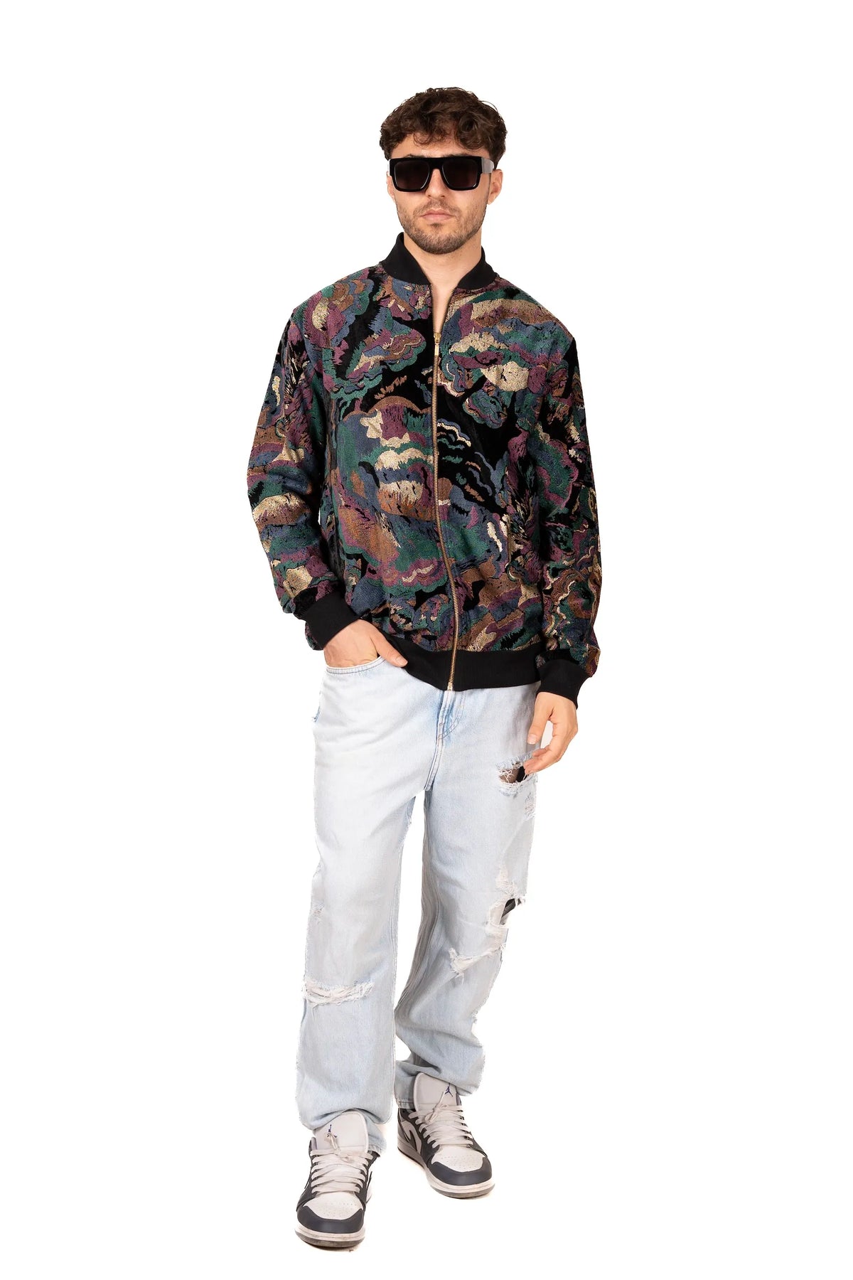 Party forest jacquard jacket